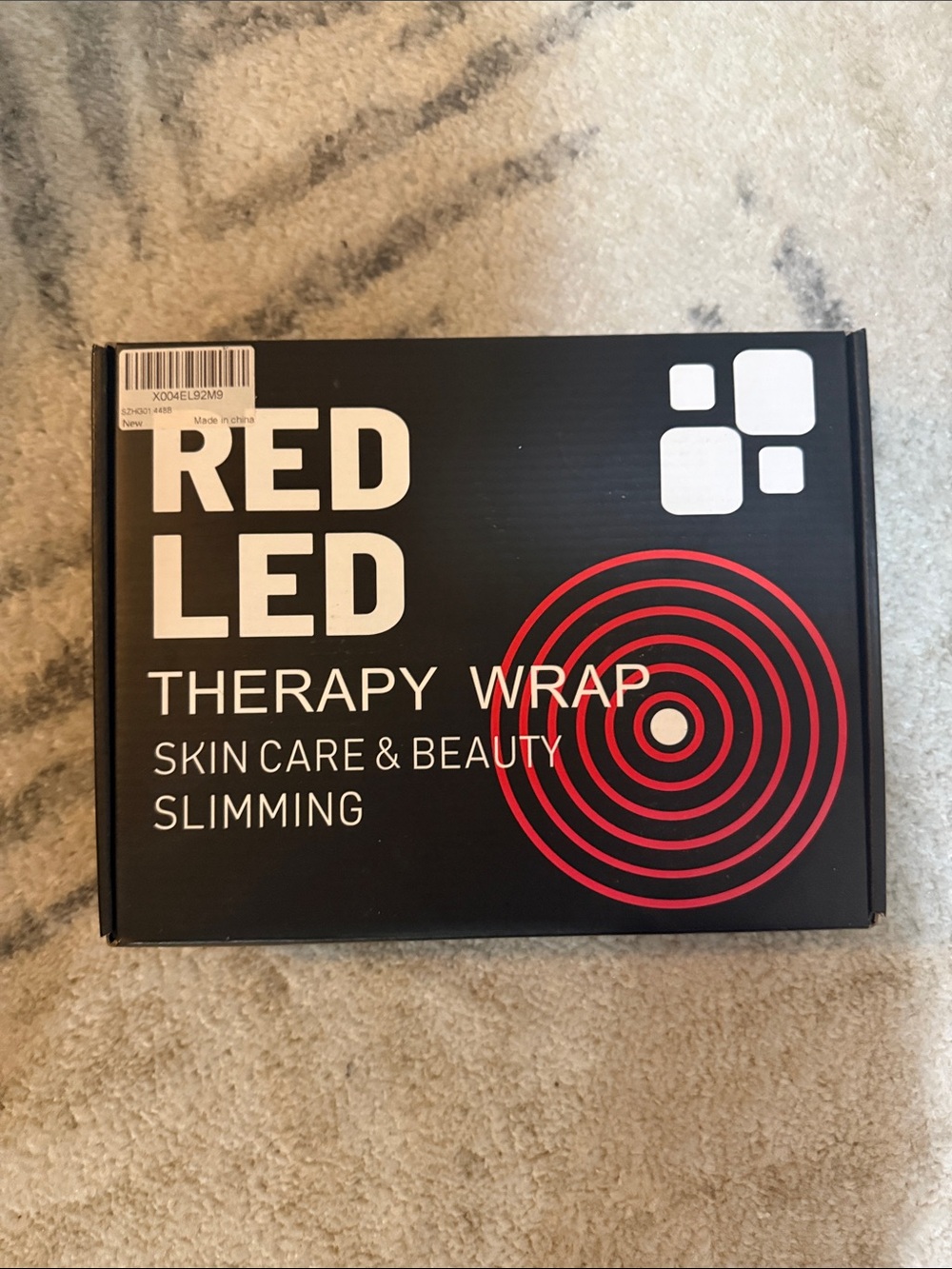 Red LED Therapy Wrap for Skin Care & Slimming - Red